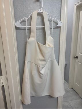 Odd Muse London - Structured Mini Dress in White